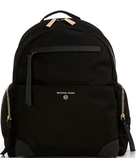 michael kors nylon large backpack|Michael Kors large backpack women.